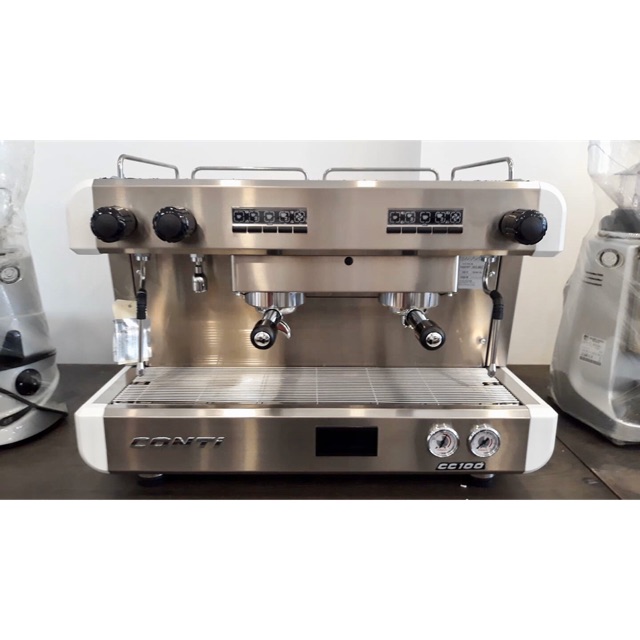 Máy pha café Conti CC102-D-2Group- Dùng thử máy tại HCM- máy nhập khẩu chính hãng có đầy đủ hoá đơn chứng từ.