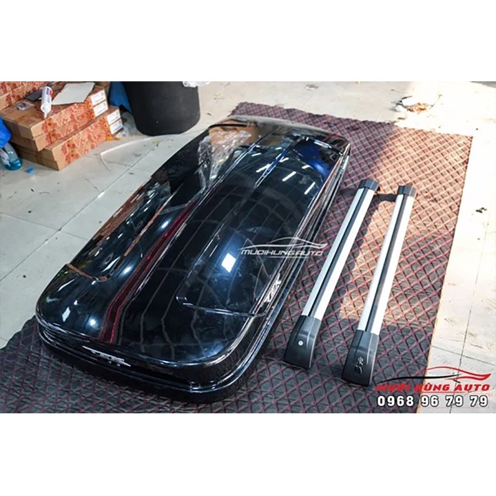 COMBO Cốp Nóc Mui Kiểu Phi Thuyền & Baga 2 Thanh Ngang Dành Cho Xe Chevrolet Captiva 500L