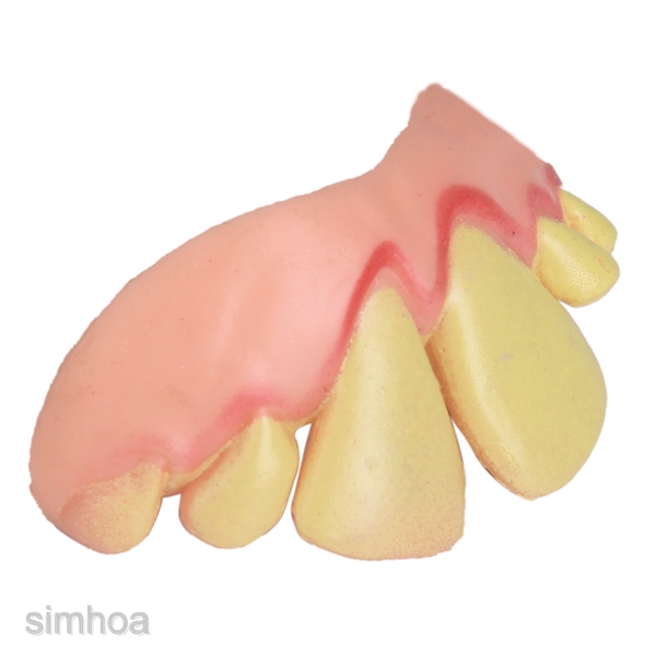 5PCS HALLOWEEN FAKE GOOFY ROTTEN TEETH CREEPY DENTURES
