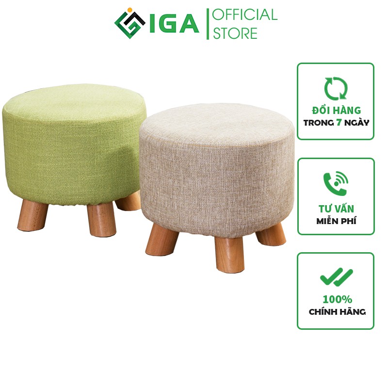 Ghế Đôn Sofa IGA Phong Cách Bắc Âu - GP28