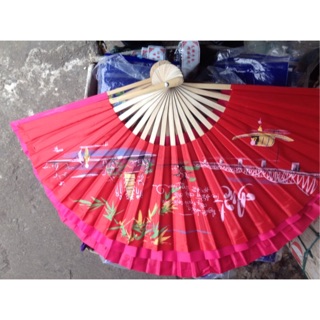 Quạt vải thư pháp cỡ đại