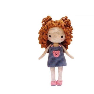 Bup bê HandMade cột tóc cài nơ