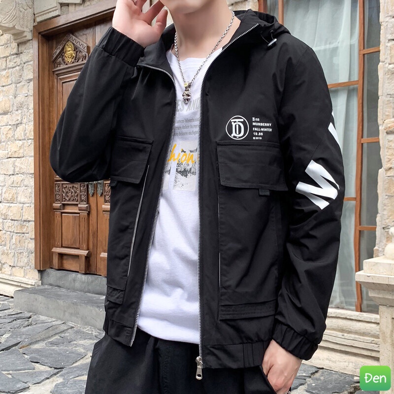 Áo Khoác KaKi Nam - Nữ Phối Màu Có Mũ Nón Cá Tính Phong Cách Trẻ Trung Nhiều Màu HA131