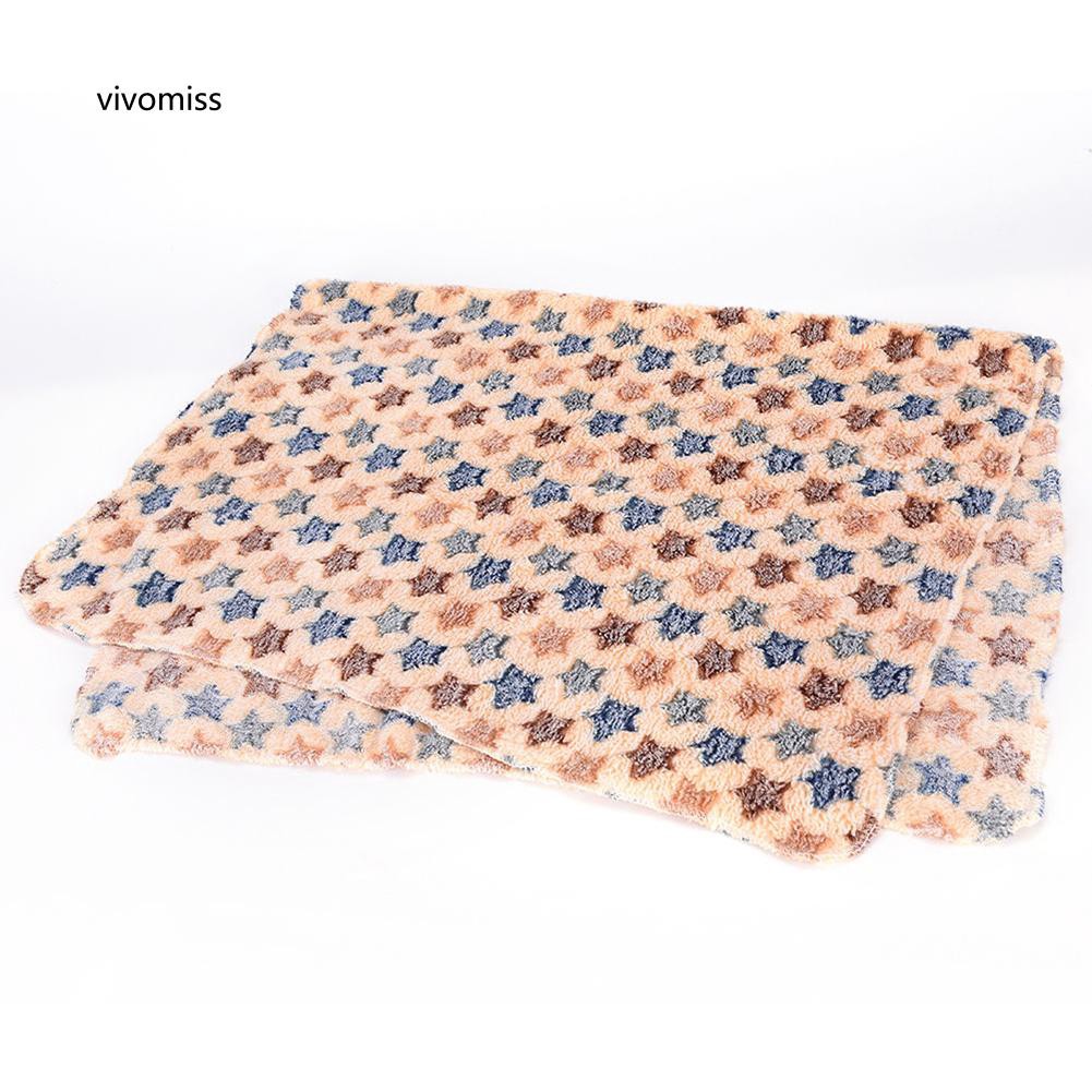 Chăn thú cưng 50x80cm họa tiết ngôi sao xinh xắn