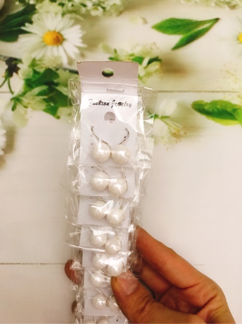 Sỉ 12 đôi khuyên tai trai móc