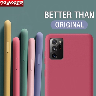 SAMSUNG Ốp Lưng Silicone Màu Trơn Thời Trang Cho Samsung Galaxy Note 20 Ultra Note 10 Note 10 + 9