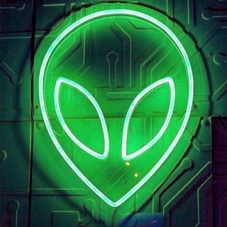 Đèn Led Neon Sign Trang Trí Ngoài Hành Tinh