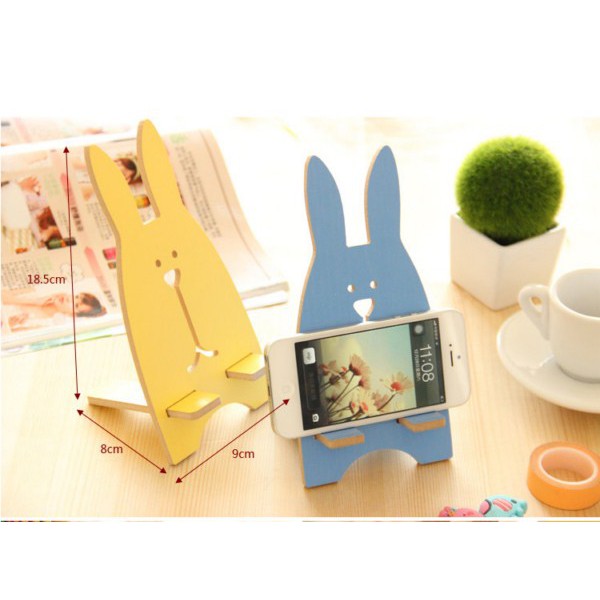 [SALE] Giá đỡ điện thoại, ipad hình thỏ bằng gỗ | BigBuy360 - bigbuy360.vn