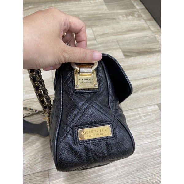 Túi si da thật Metrocity