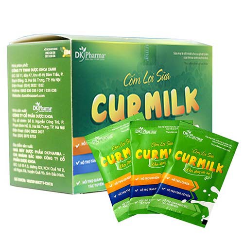 Cốm lợi sữa Curmilk (10 20 gói/hộp)