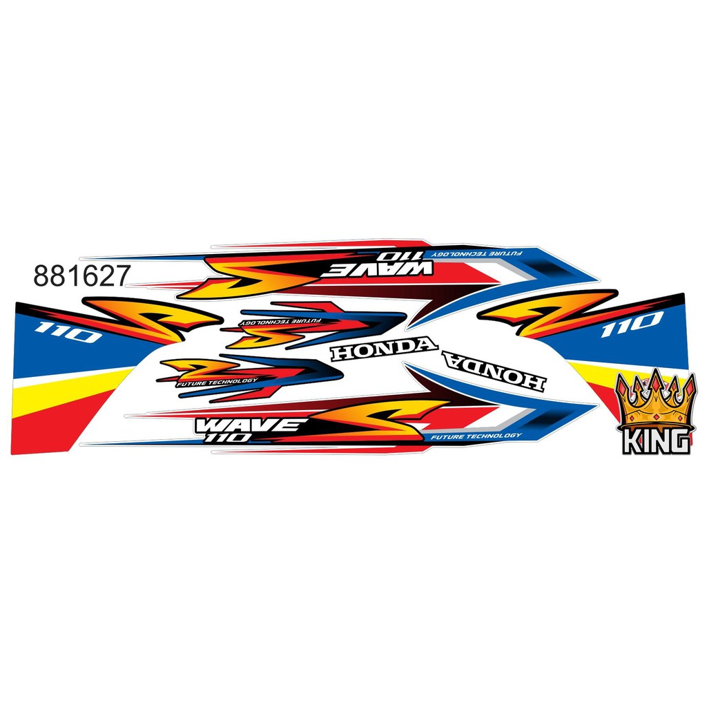 Tem Rời Wave S 110cc Đủ Màu VIP1 - Ảnh Thật