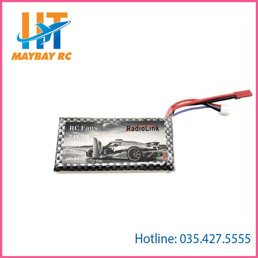 Pin Tx Radiolink 7.4v 2800mah RC3S/RC4G/RC4GS/RC6GS