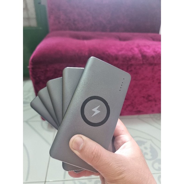 Pin sạc dự phòng không dây Polymer 10.000 mAh Type C PD QC3.0 Xmobile P66D Xám jp90s tgdd