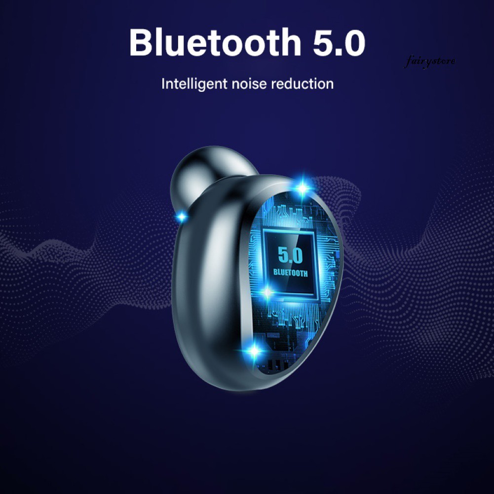 Tai Nghe Bluetooth 5.0 Không Dây Fs + F9 Tws Kèm Hộp Sạc