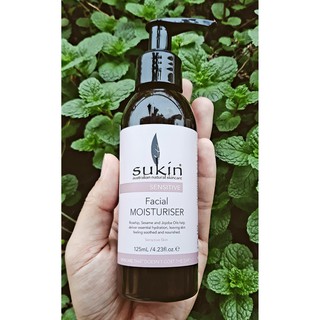 [SALE XẢ HÀNG][SENSITIVE] Kem Dưỡng Ẩm Dành Cho Da Nhạy Cảm Sukin Sensitive Facial Moisturiser 125ml (Ảnh tự chụp)
