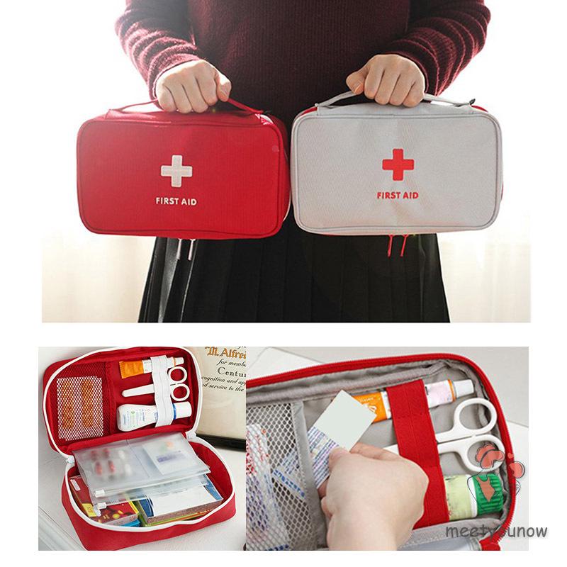 Túi y tế sơ cứu thương tiện dụng khi cắm trại ngoài trời/đi bộ đường dài