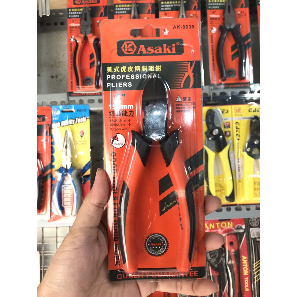 [FOLLOW lấy Voucher]Kìm cắt Asaki AK-8039