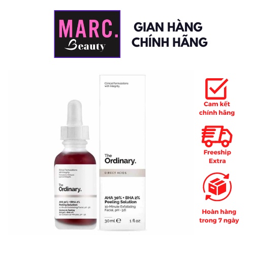 Serum The Ordinary AHA 30% + BHA 2% Peeling Solution