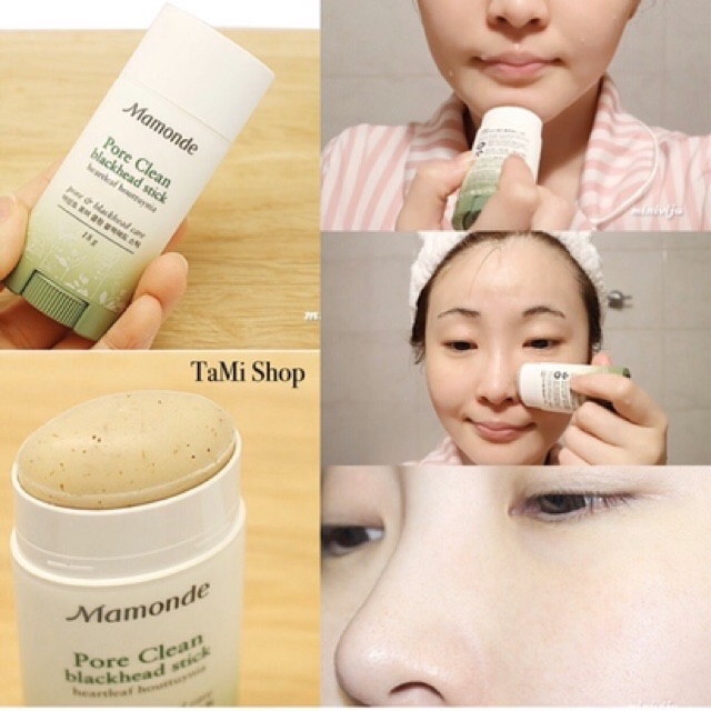 Thanh lăn mụn đầu đen Mamonde Pore Clean Blackhead stick