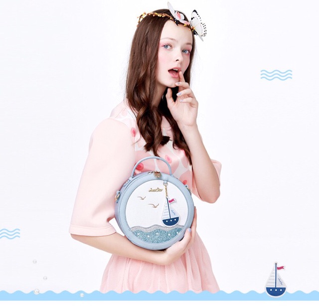 [Mã FAMALLT5 giảm 15% đơn 150k] Túi xách nữ Just Star đại dương xanh - MG09 | BigBuy360 - bigbuy360.vn