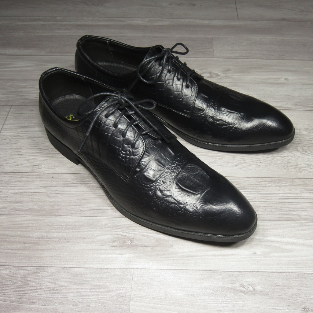 Giày Nam💘Giày Lười Nam Chất Liệu Da Bò Dập Vân Cá Sấu Bảo Hành 12 Tháng MS101 | BigBuy360 - bigbuy360.vn