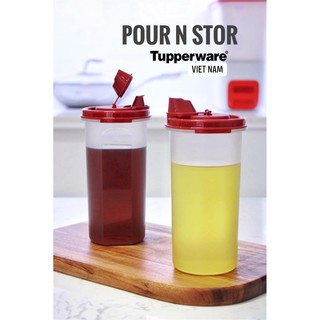 Bình dầu , chai đựng nước mắm Ezy Pour Tupperware
