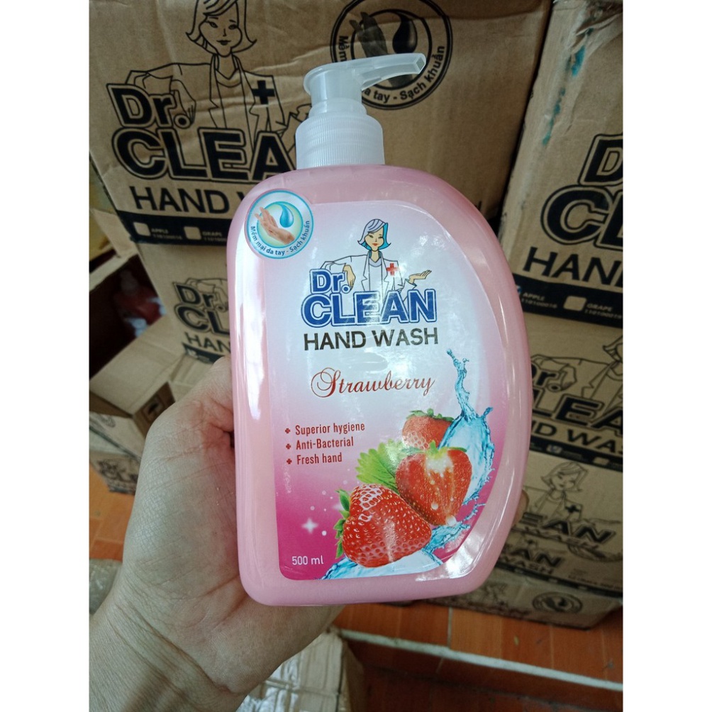 Chai Nước rửa tay Dr.Clean 500ml