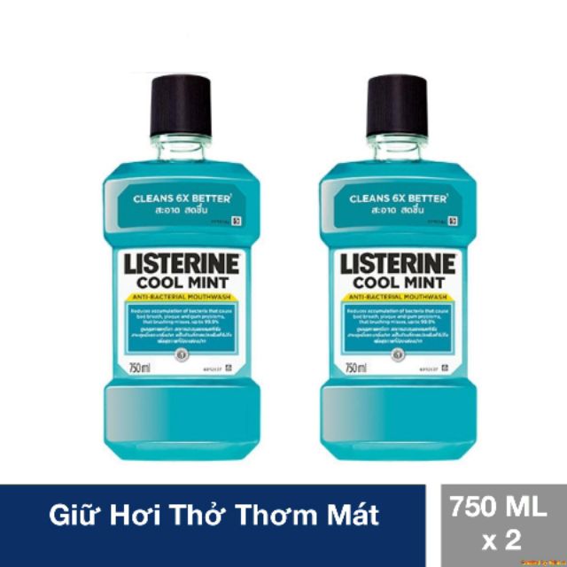 NƯỚC SÚC MIỆNG LISTERINE 750ml