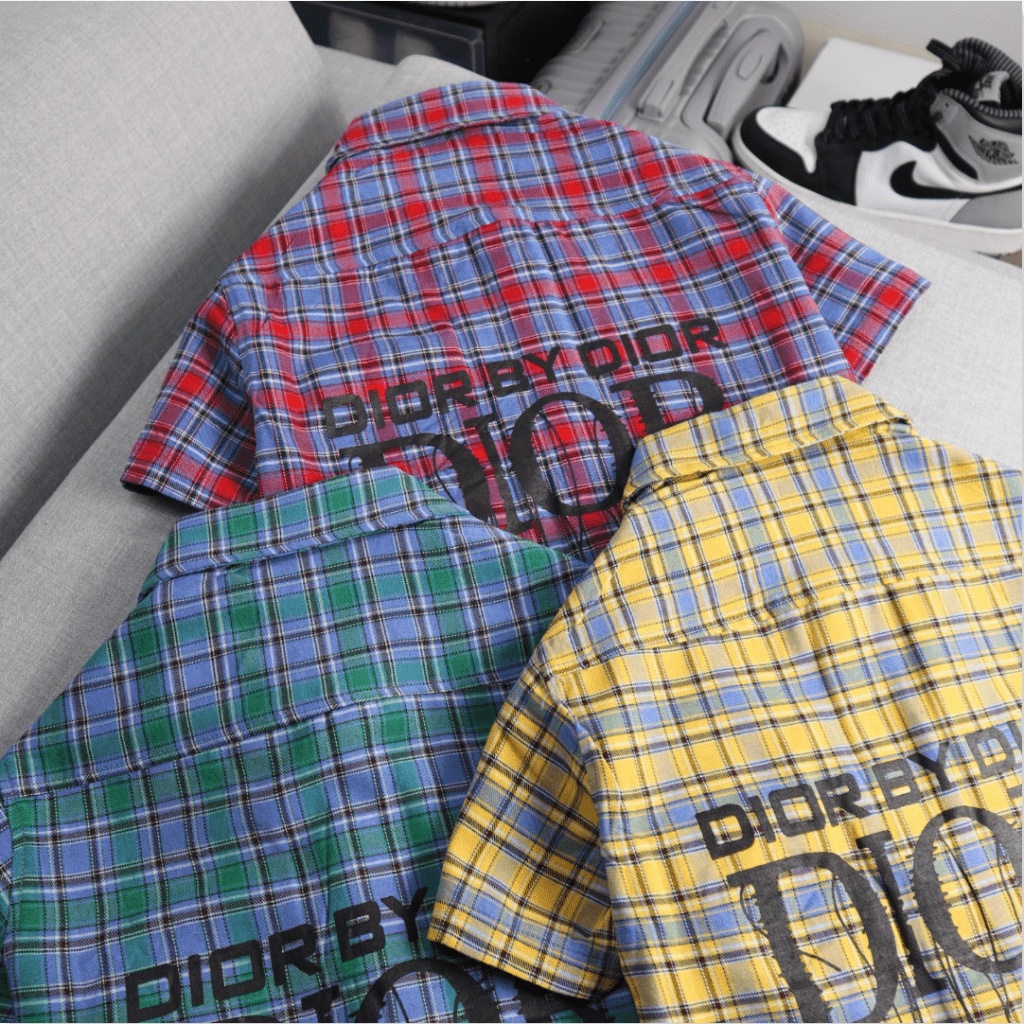 Áo Sơ Mi Nam Caro Nỉ Tay Ngắn Xịn Xò Cá Tính Đẳng Cấp Lịch Lãm Chất Vải Mềm Mịn HOt Trend CB