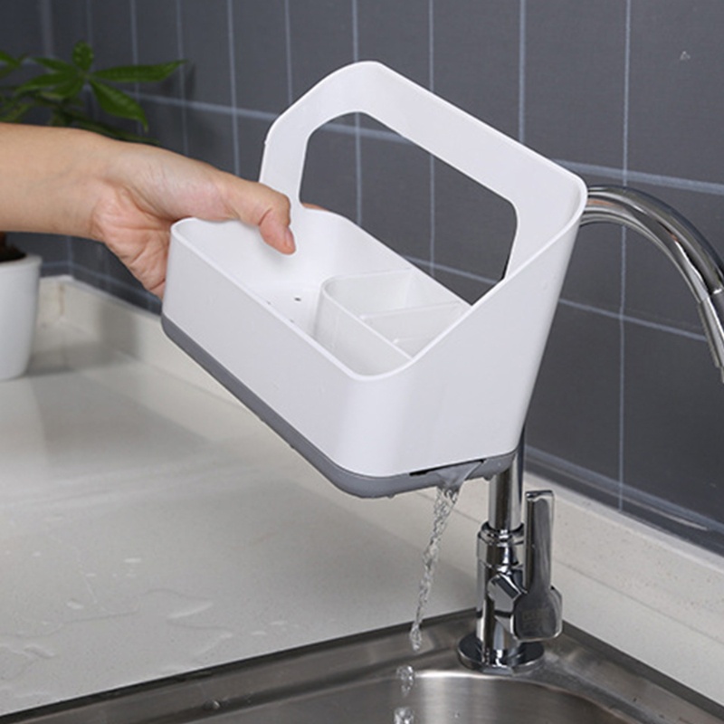 Giá Đỡ Bọt Biển Rửa Chén Đa Năng Tiện Dụng Cho Nhà Bếp