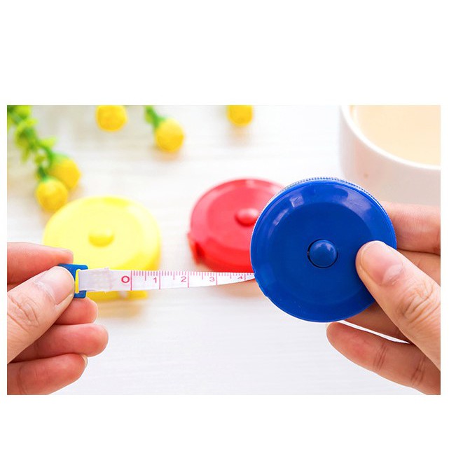 Thước Dây Hộp Rút Cầm Tay 1.5M - Thước Dây Cuộn Nhỏ Gọn Tiện Dụng - Thước Dây Giá Sỉ - Pk82