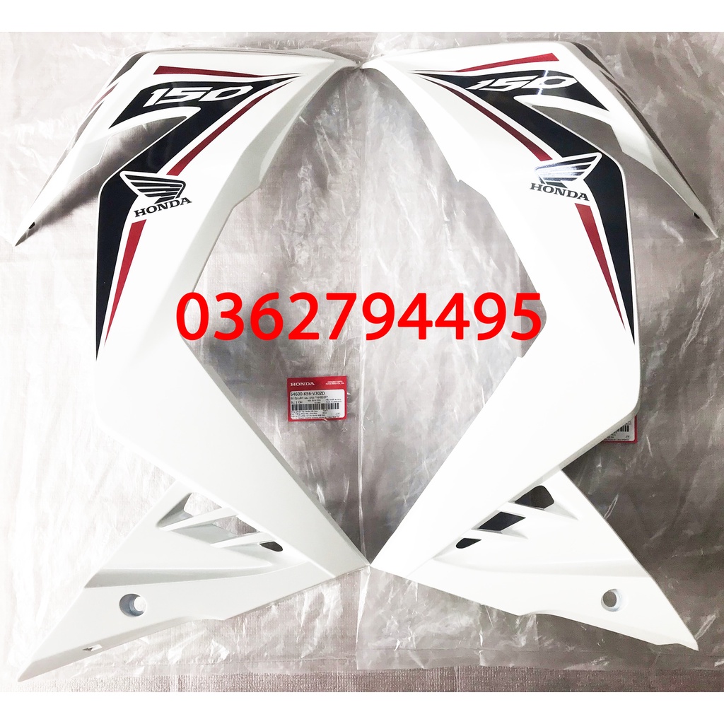 Dàn áo Winner v1 Trắng đời 2018 Zin chính hãng Honda