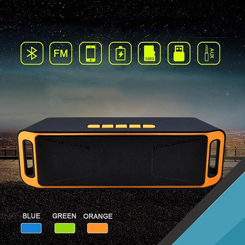 Loa Bluetooth 4.0 Không Dây Âm Thanh Siêu Trầm Hỗ Trợ Thẻ Tf Usb Fm Radio Tích Hợp Micro