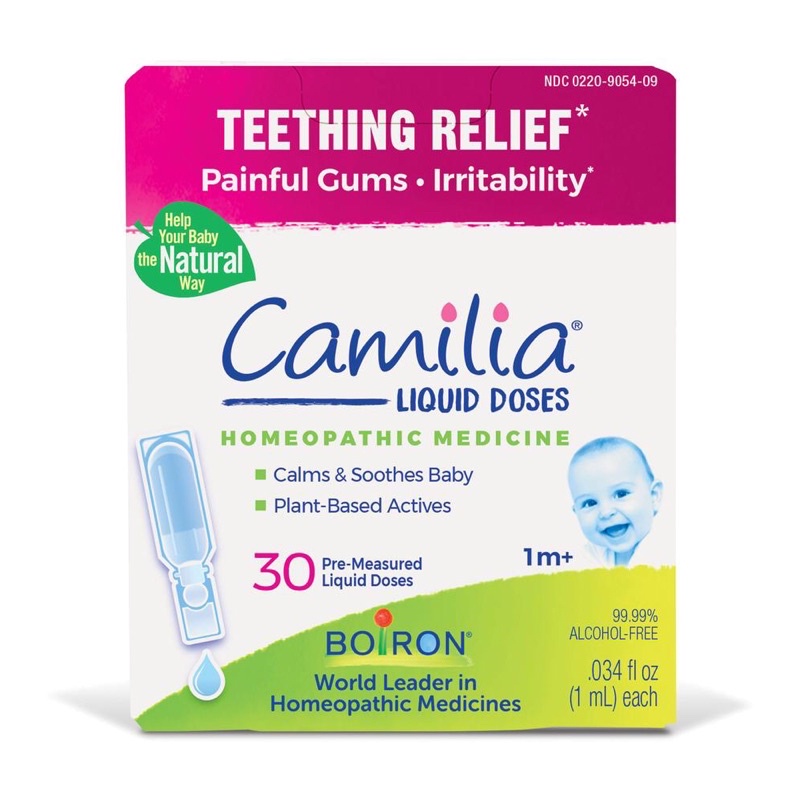 Muối uống cho bé mọc răng Camilia Canada