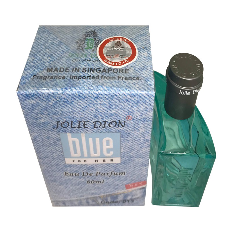 Nước hoa Blue Jolie Dion for Her Eau De Parfum 60ml (Code:013) Made in Singapore