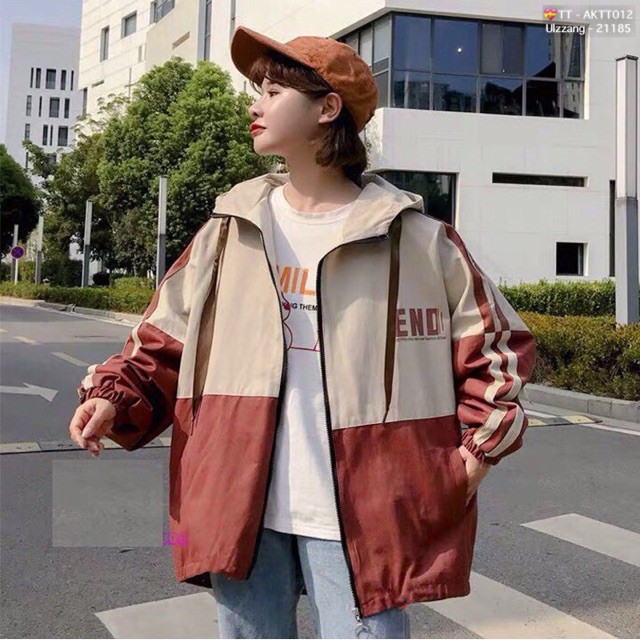 🌵 𝐓𝐡𝐞𝐔𝐥𝐳𝐳𝐚𝐧𝐠 🌵 043 Áo Khoác Kaki 2 Lớp In Chữ Phối Màu (Kèm Video, Hình Chụp Thật) | BigBuy360 - bigbuy360.vn