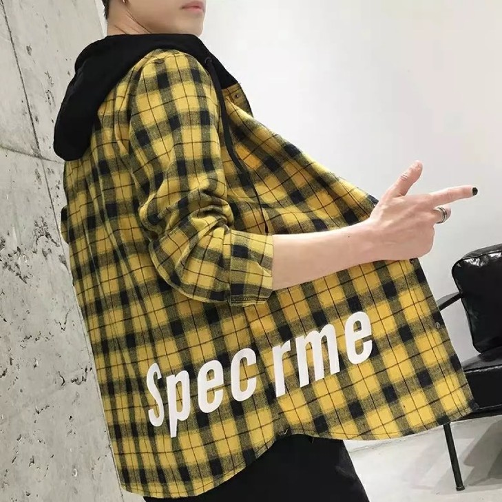 Áo khoác sơ mi caro nón mẫu mới Bảo Đăng | BigBuy360 - bigbuy360.vn