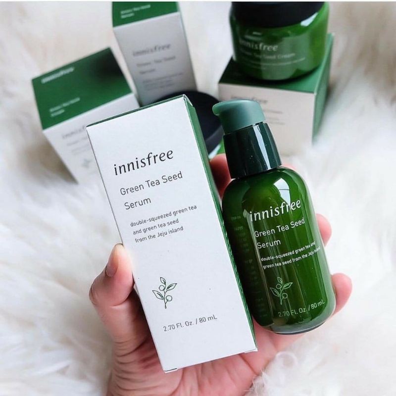 ❤𝙁𝙧𝙚𝙚𝙨𝙝𝙞𝙥❤Serum trà xanh innisfree the green tea 80ml