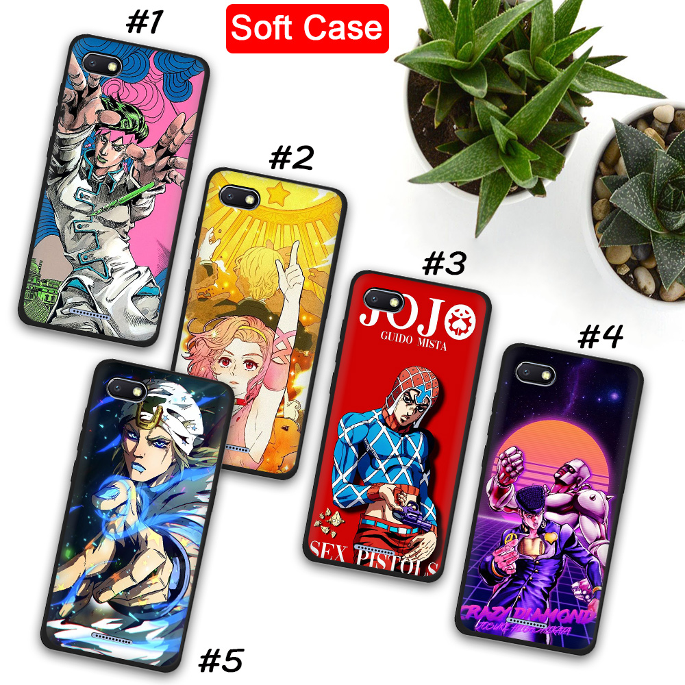 Ốp Điện Thoại Silicon Hình Anime Jojo Cho Xiaomi Redmi K20 K30 Pro Poco X2 Note 4x 5a 16g 32g Prime 8t 9s