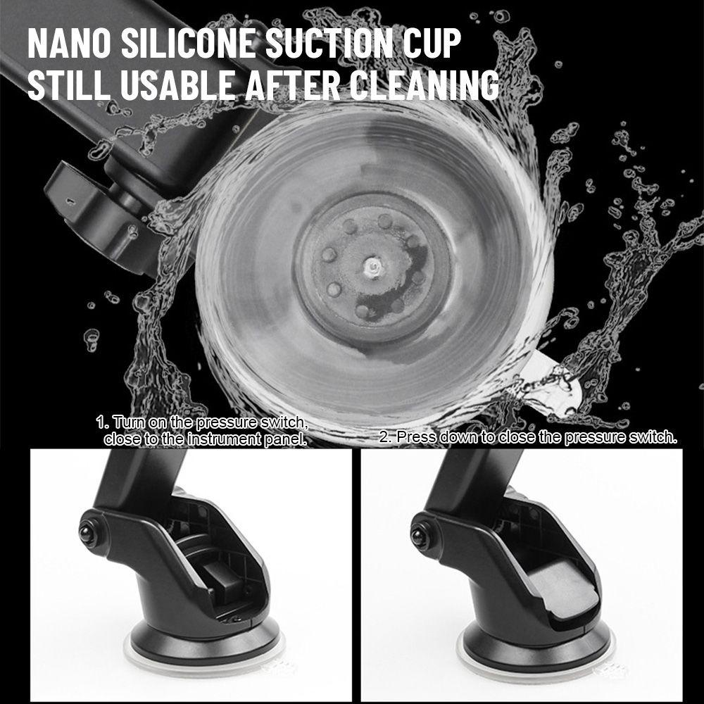 Giá Đỡ Thiết Bị Định Vị GPS Có Giác Hút In Họa Tiết Hoạt Hình Cho Xe Hơi