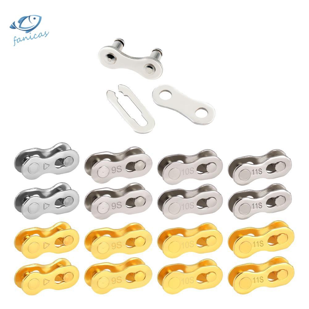 Set 2 Khớp Nối Dây Xích Xe Đạp Chuyên Dụng