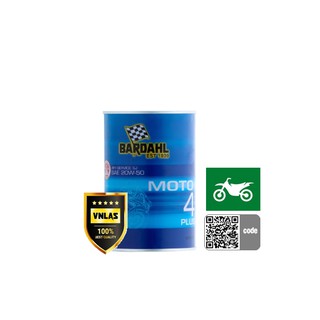 Dầu nhớt xe Moto-xe số Bardahl  SJ/15W-40 0.8 lít