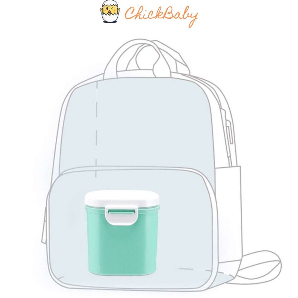 Hộp đựng sữa bột cho bé kín hơi không thấm nước nhỏ gọn ChickBabyShop