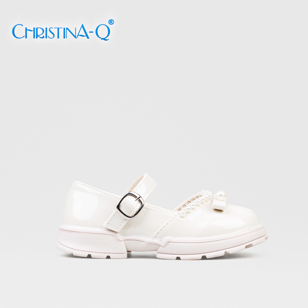 Giày trẻ em giày búp bê bé gái đính ngọc ChristinA-Q GTE319