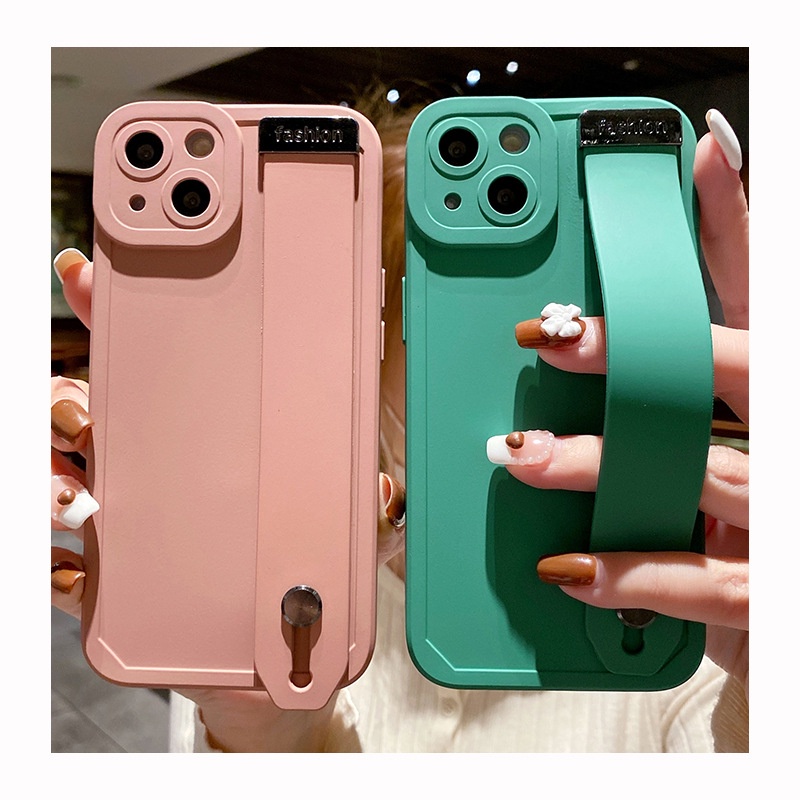 Ốp điện thoại có dây đeo chống sốc cho IPHONE 11 12 PRO MAX X XR XS MAX 7 8 PLUS