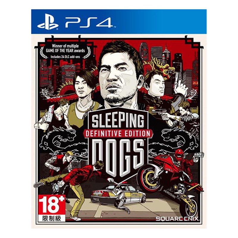 Đĩa Game PS4 : Sleeping Dogs Likenew