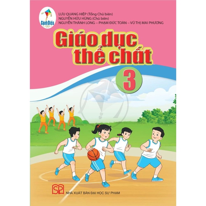 Sách Giáo dục thể chất 3 CD (Mới) và 3 tập nhãn vở cấp 1 72 cái