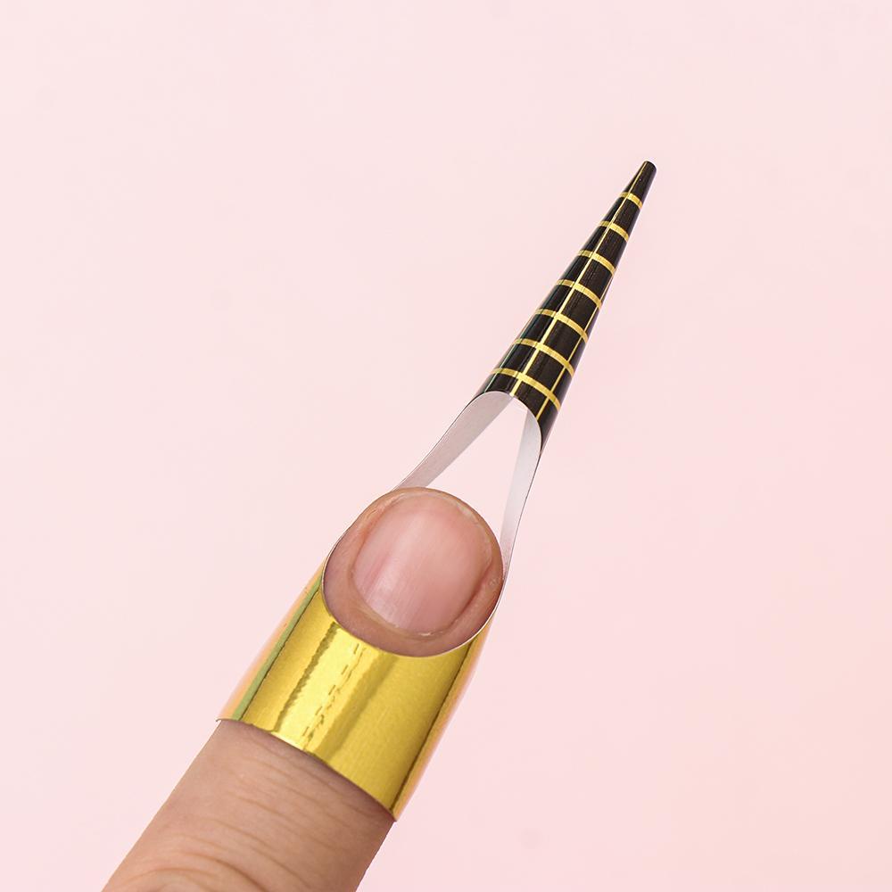 Set 50 / 100 Khuôn Hỗ Trợ Nối Dài Móng Tay Chuyên Nghiệp