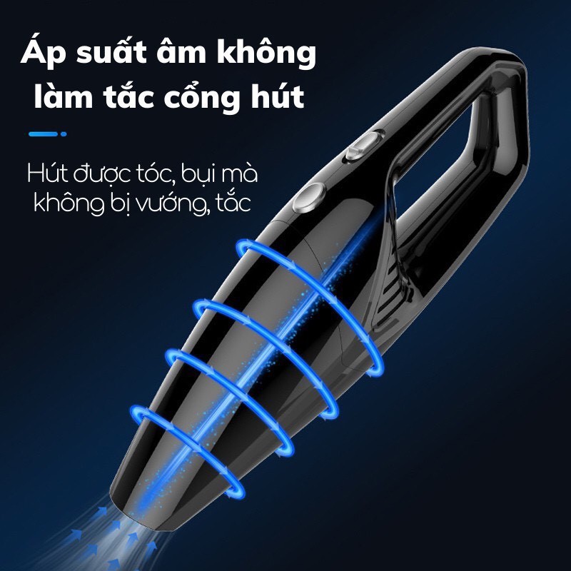 Máy Hút Bụi Mini 💓𝐅𝐑𝐄𝐄 𝐒𝐇𝐈𝐏 💓 Có Dây Và Không Dây Hút Cực Mạnh Dùng Cho Gia Đình Và Xe Hơi BH 1 Năm 1 Đổi 1 ! | BigBuy360 - bigbuy360.vn