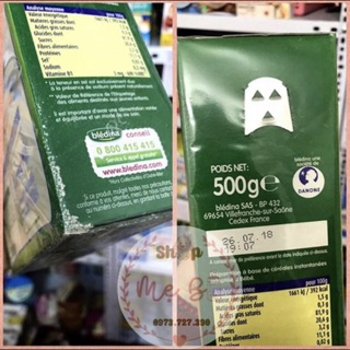 Bột lắc sữa Bledina dạng gói 500gr